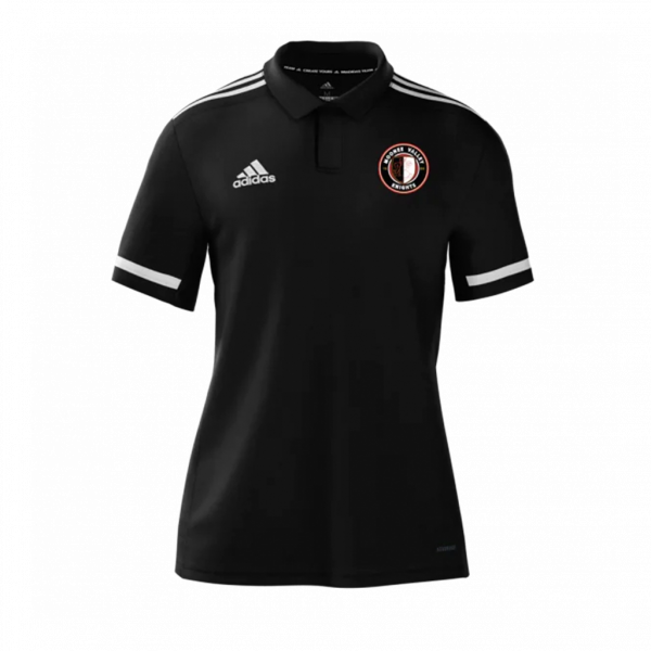 Adidas Club Zone Moonee Valley Knights Team Youth Polo Black